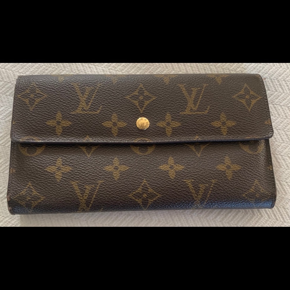 💯Authentic Louis Vuitton Porte Tresor Long Wallet